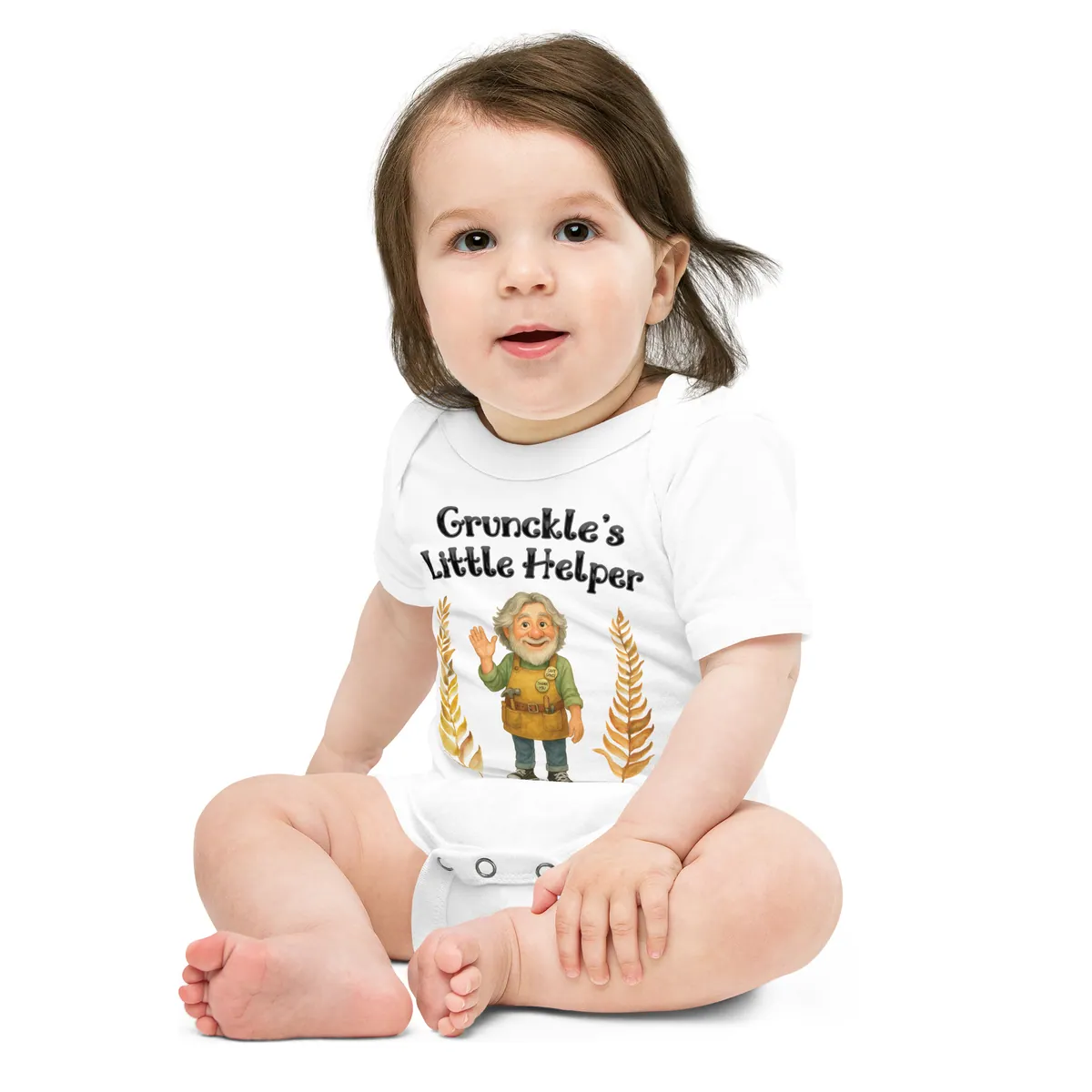 Grunckle's Little Helper — Short sleeve one piece