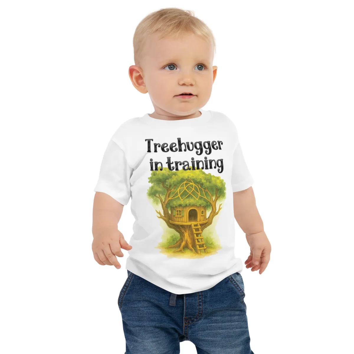 Treehugger in Training — Baby Jersey Tee