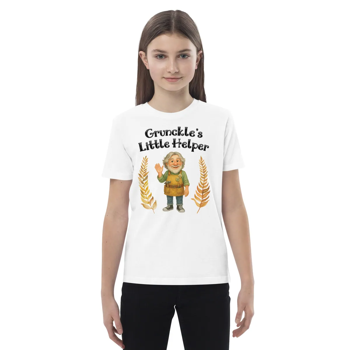 Grunckle's Little Helper — Organic cotton kids t-shirt