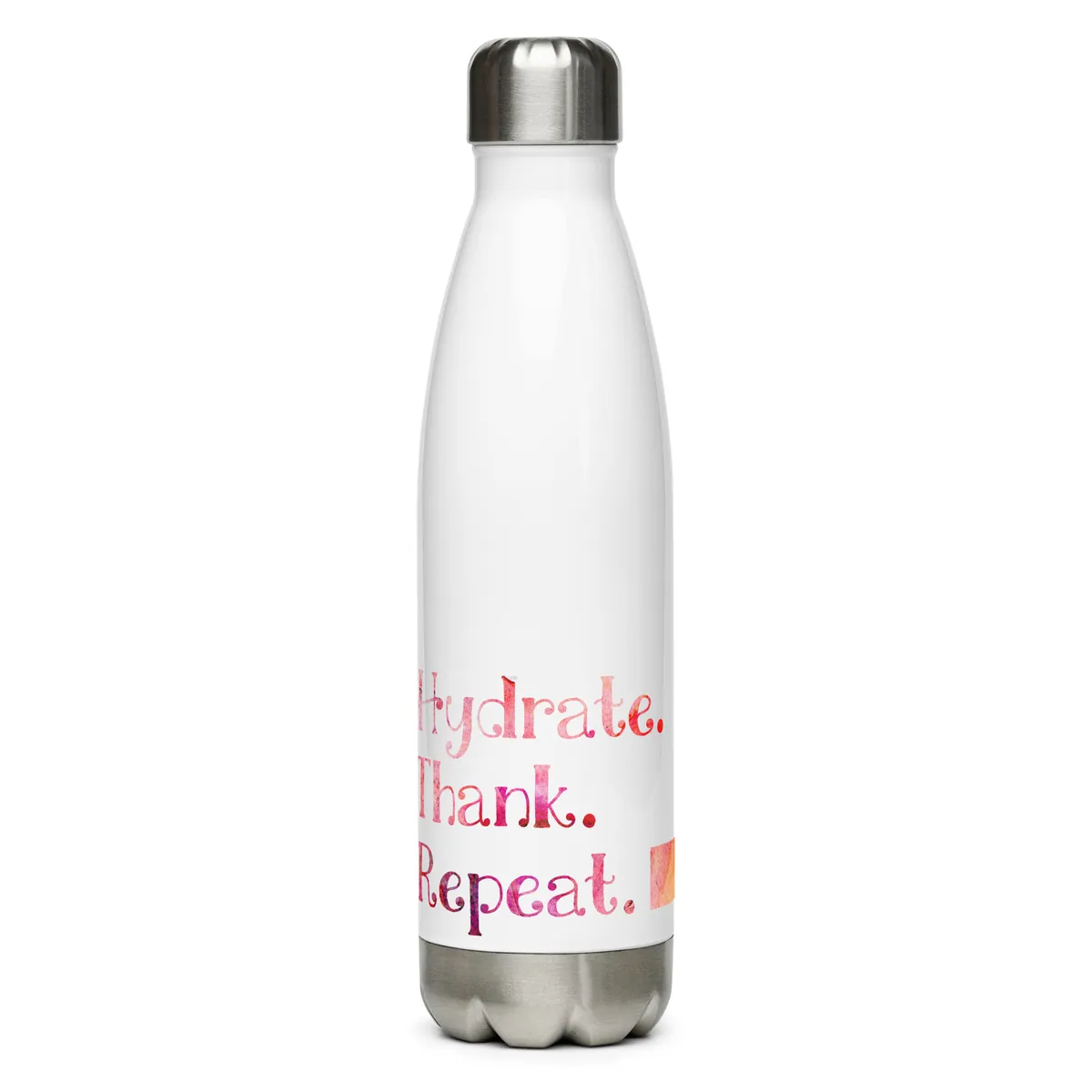 17oz Stainless Steel Water Bottle