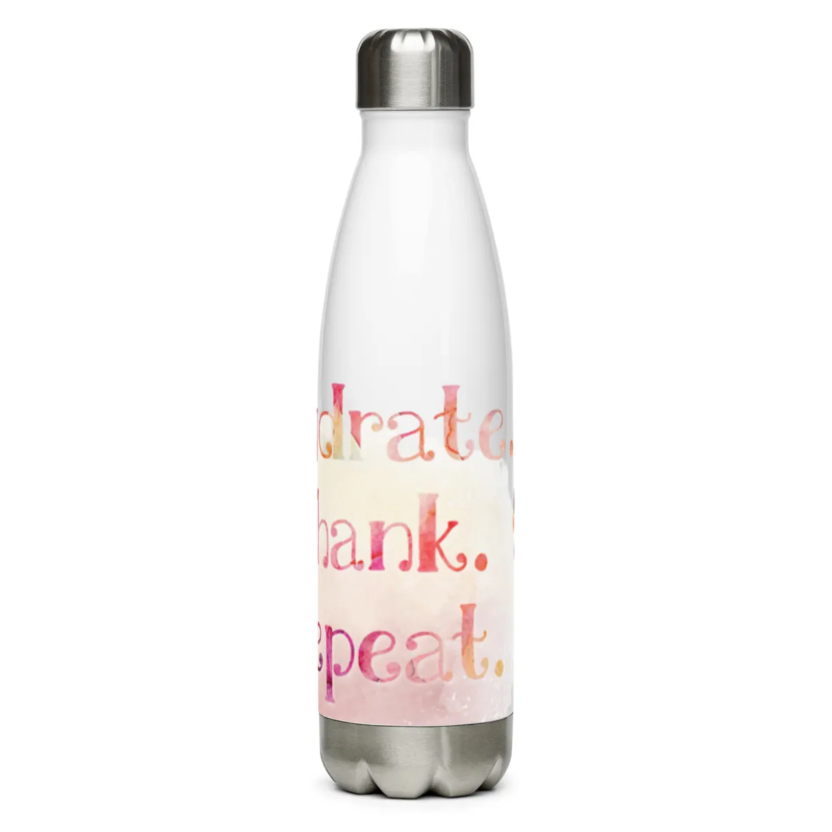 17oz Stainless Steel Water Bottle