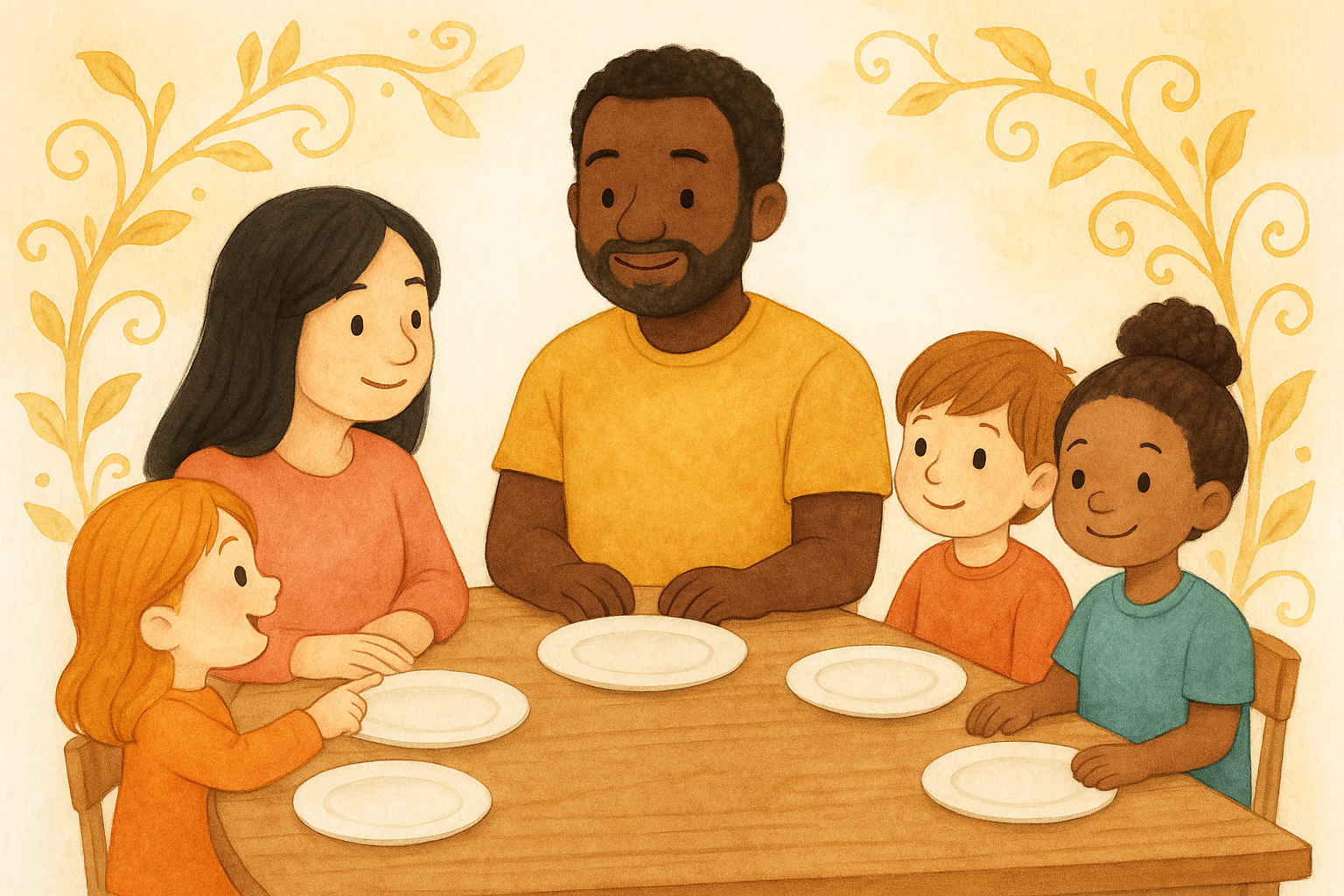 Day 12 🍽️ Family-Style Gratitude Dinner